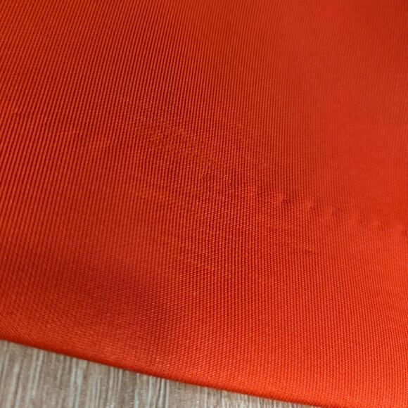 Blessed are the Meek Bonfire Orange Cutout Futuristic Mini Dress Medium - Picture 7 of 9